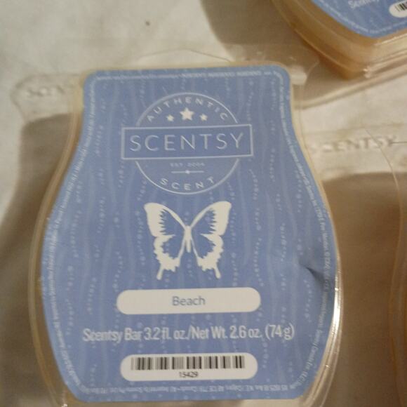 Scentsy Bar BEACH 3.2 oz Authentic(Set of 3) scented wax - Picture 2 of 3